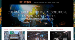 Desktop Screenshot of neuronproaudio.co.uk
